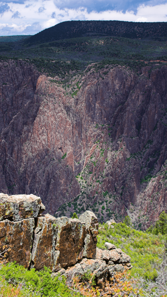 Cliffs of the canyon