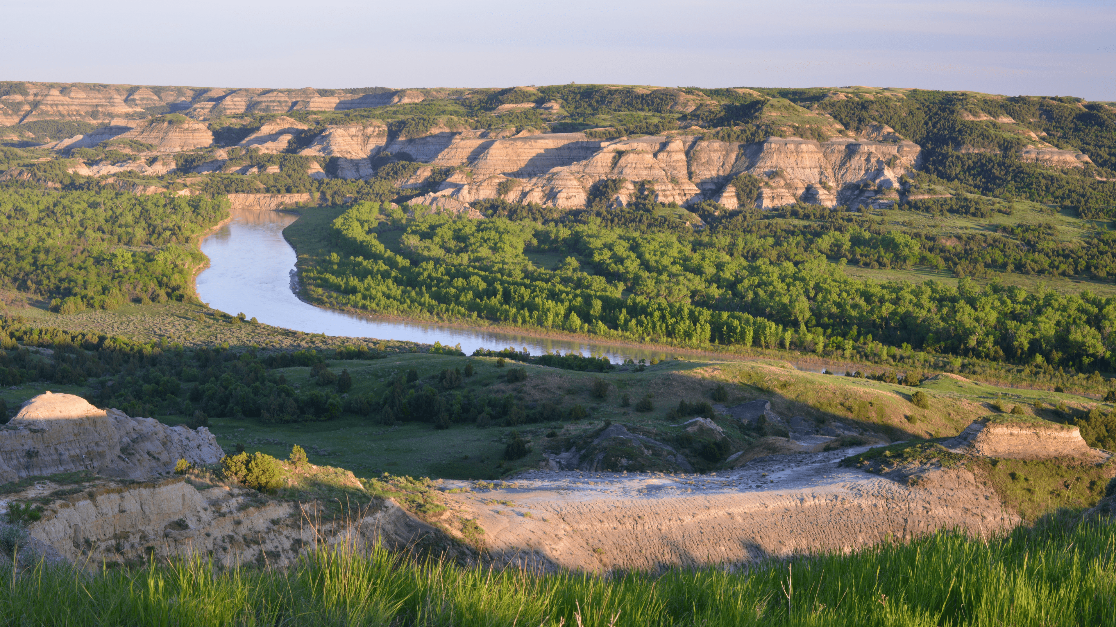 North Dakota river