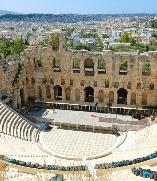 ancient amphitheatre in athens