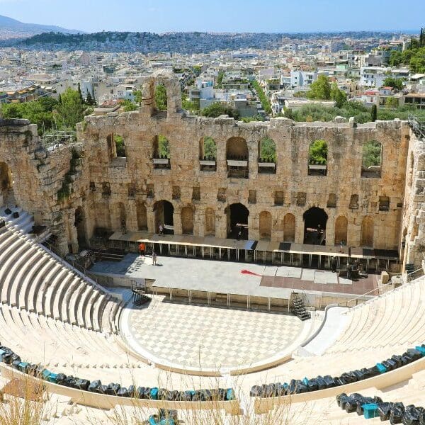 ancient amphitheatre in athens