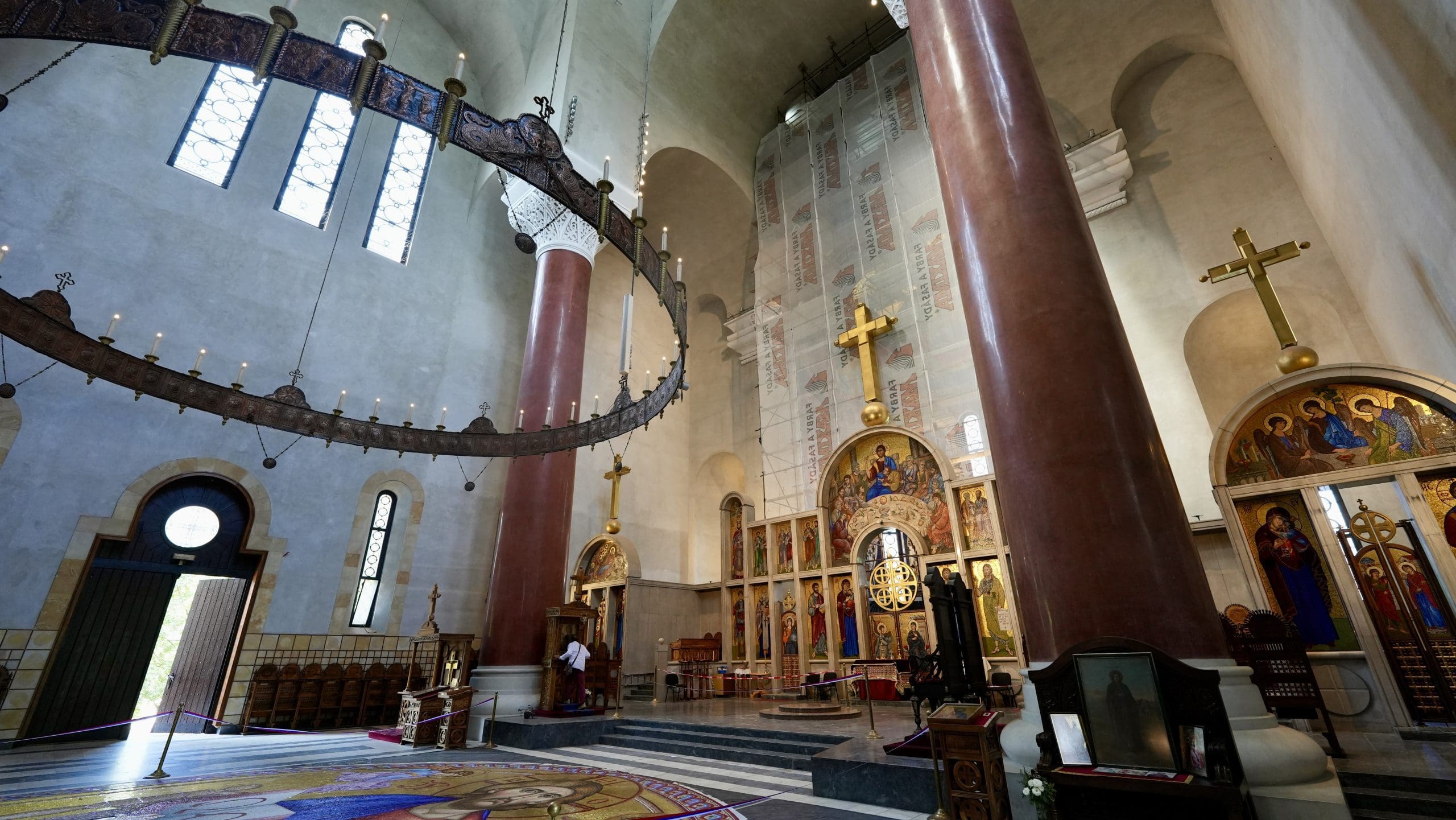 a view of the altar