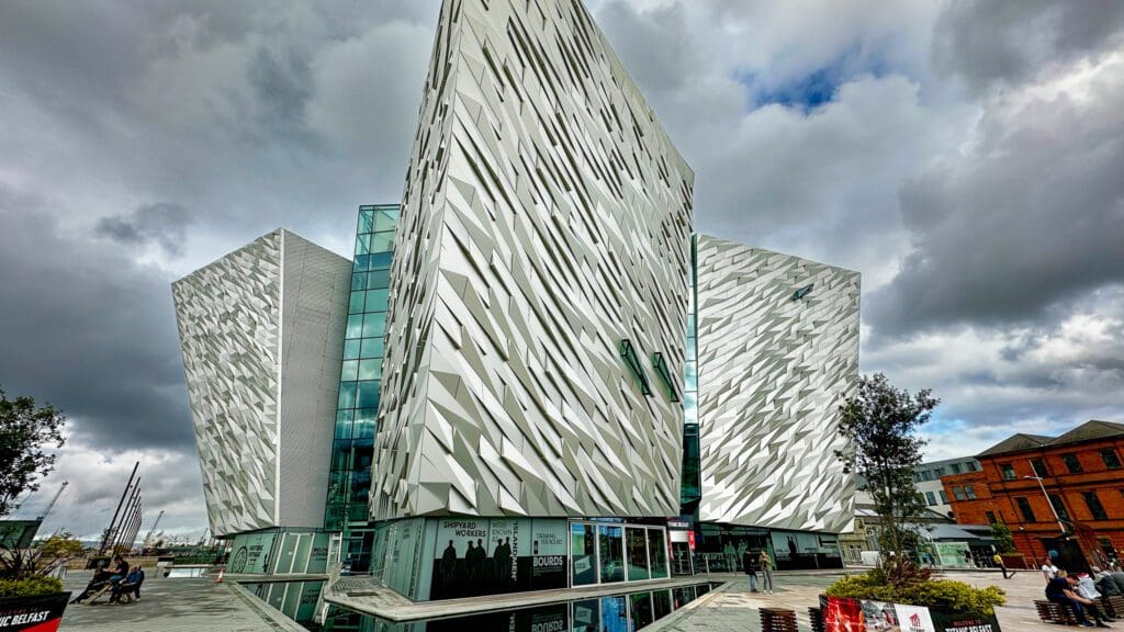 modern museum building in Belfast