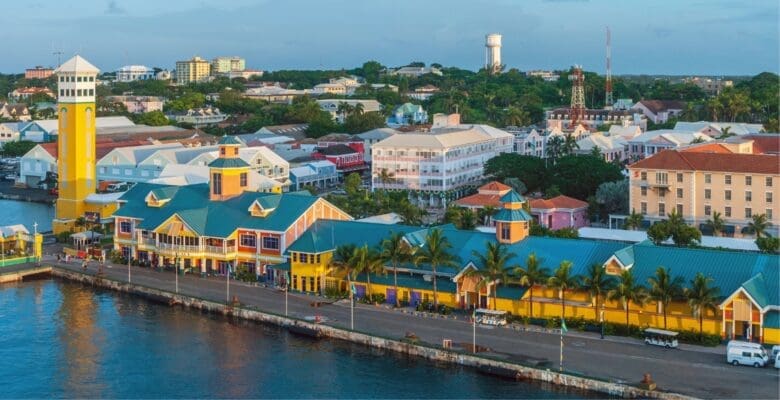 City view of Nassau Bahamas