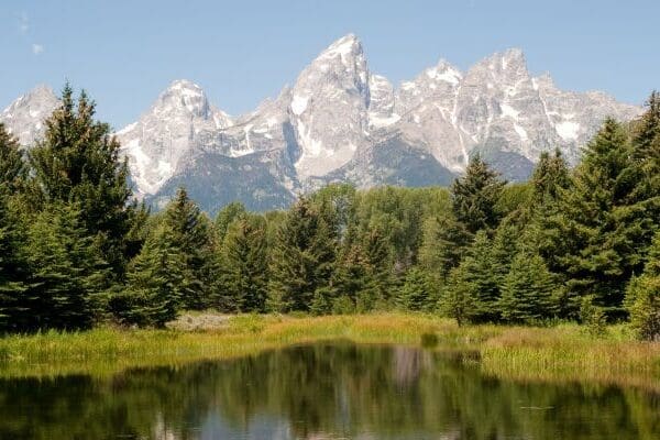 mountains near Jackson Hole, Wyoming