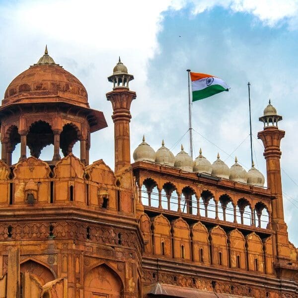 red fort in new delhi