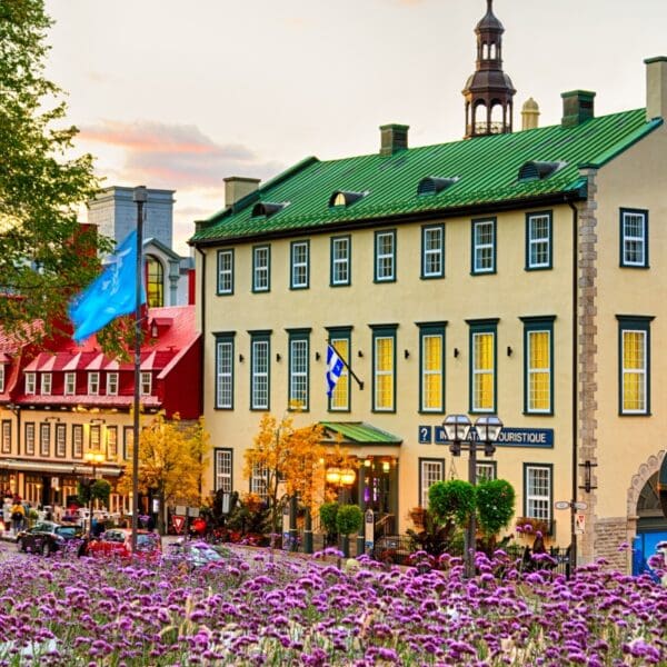 view of historic building in Quebec City