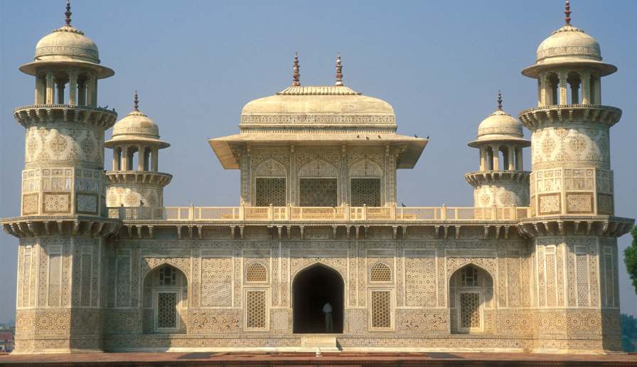 The exterior of Baby Taj Mahal