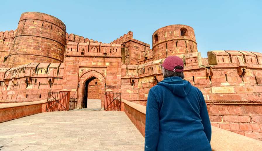 Exterior of Agra Fort