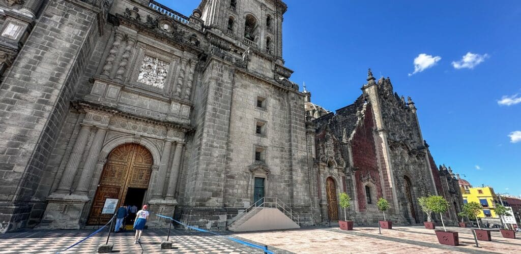 The Metropolitan Cathedral from the outside.