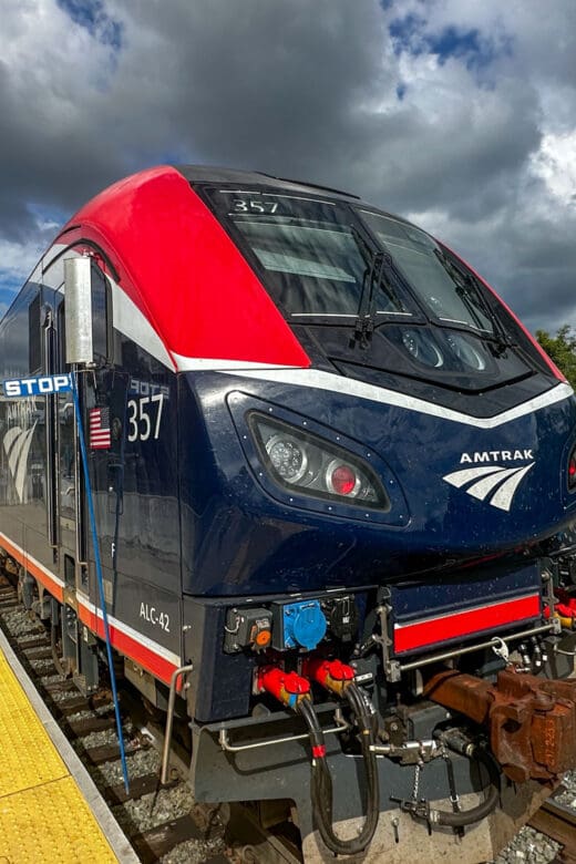 The Amtrak Engine in Virginia