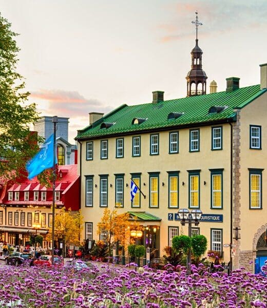 view of historic building in Quebec City