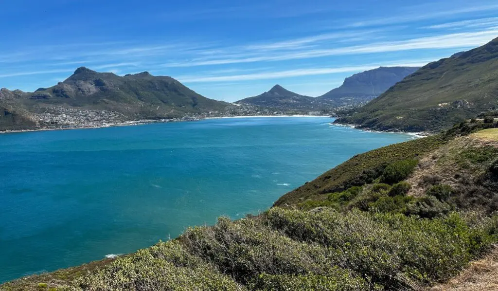 mountains and bay view in South Africa