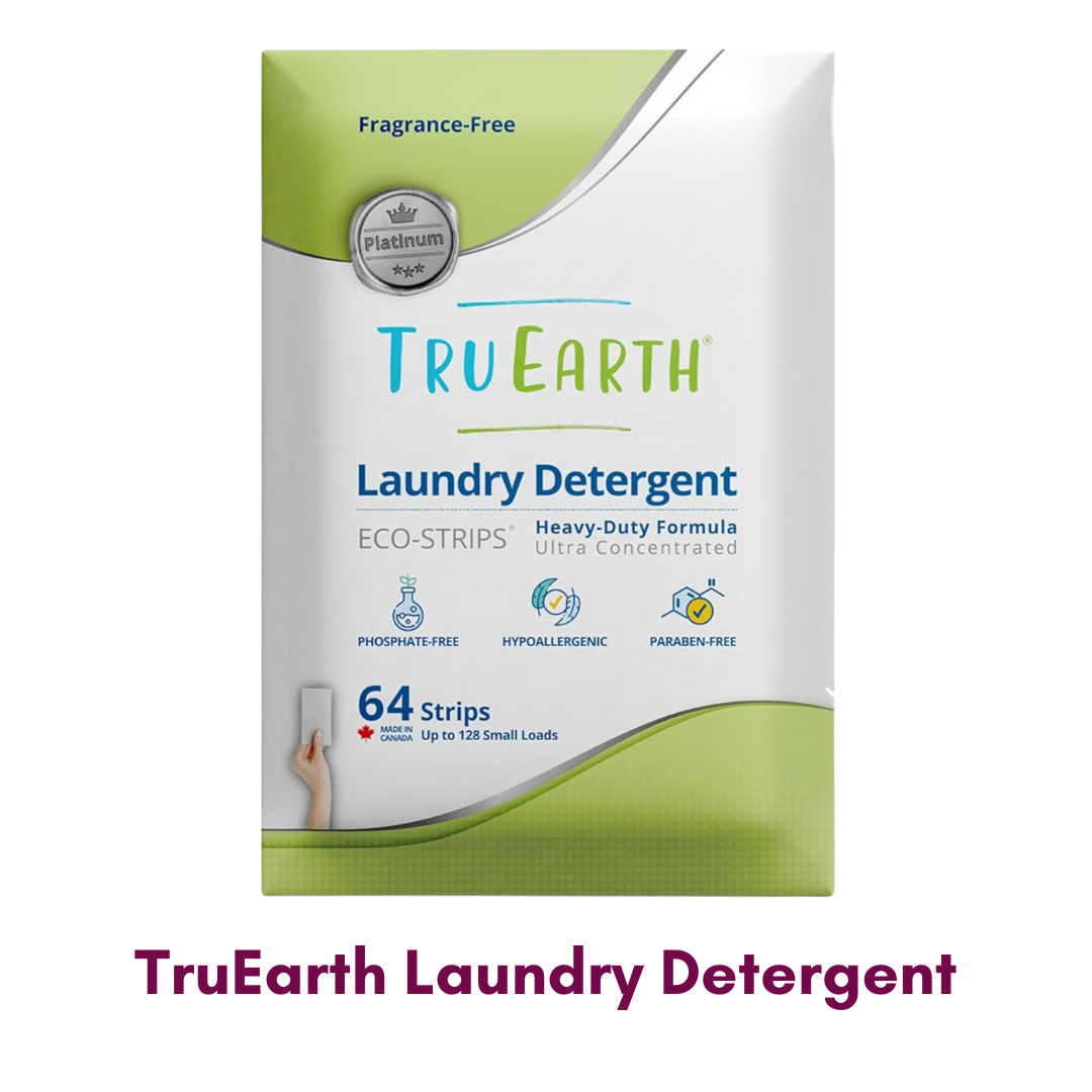 a package of dry laundry detergent