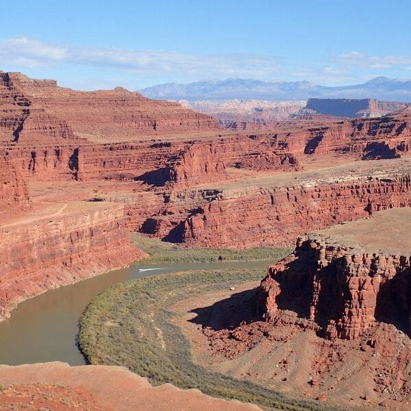 canyon and river in canyonlands national park