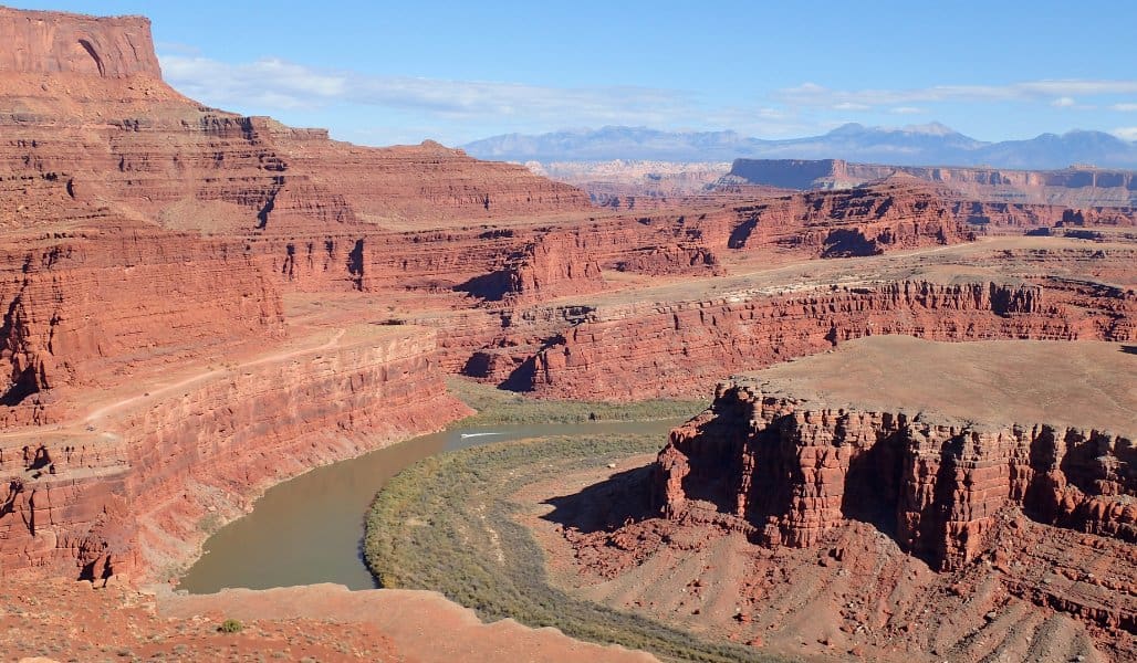 canyon and river in canyonlands national park