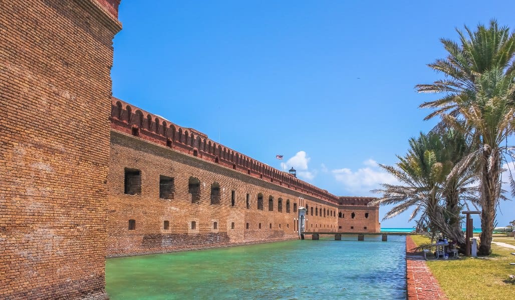 brick fortress of dry tortugas national park