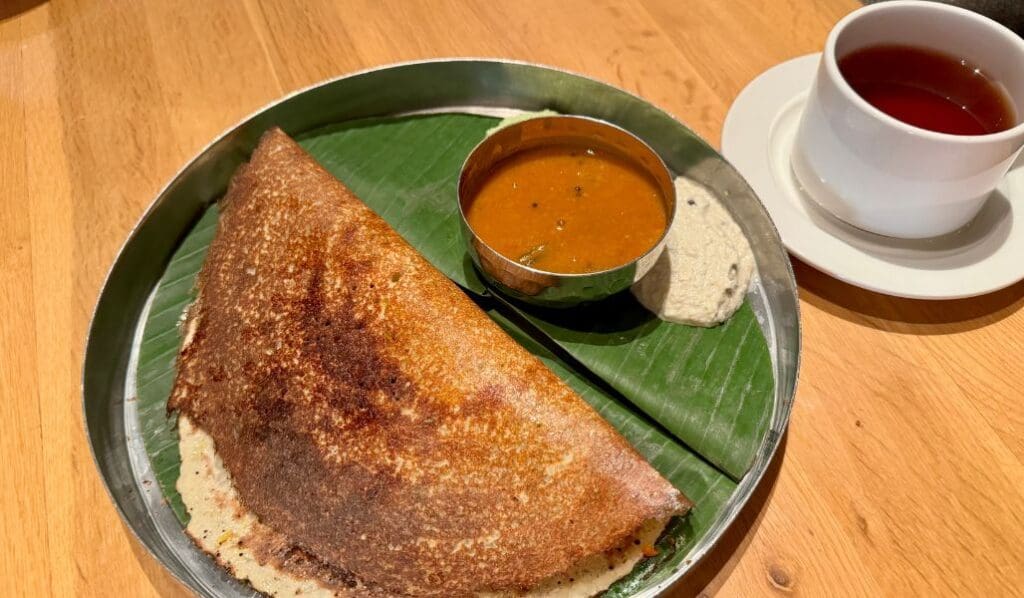 traditional Indian food on a plate