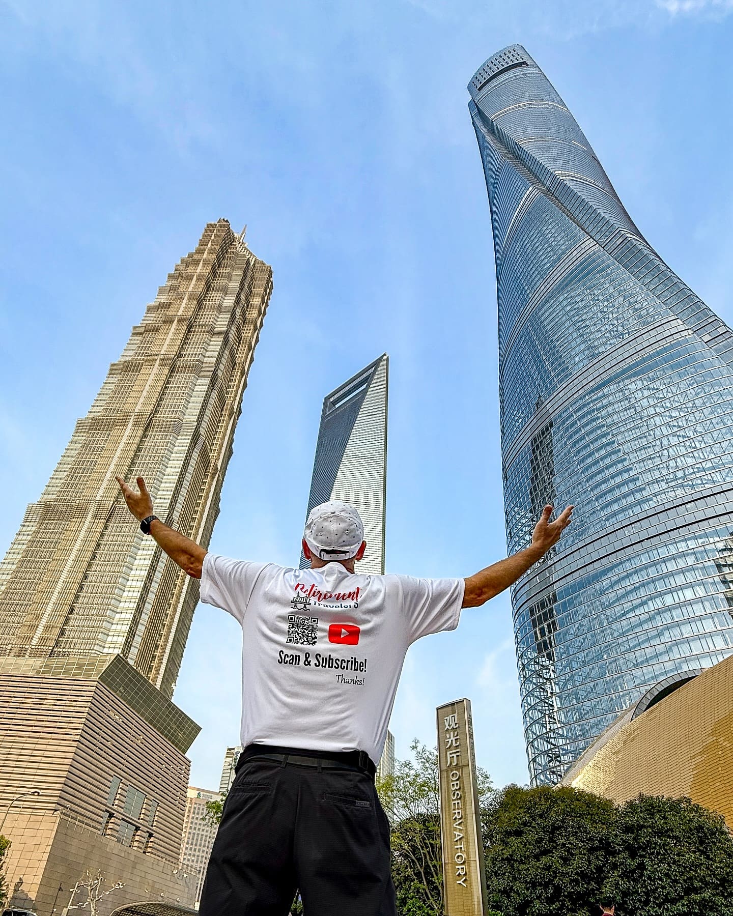 In the heart of Shanghai’s futuristic skyline, we found ourselves living a dream—our lodging nestled high within the iconic Jin Mao Tower(Bldg on left). Each morning, we woke to a commanding view of the World Financial Center slicing through the sky, and just steps away stood the architectural marvel that is the Shanghai Tower—the third tallest building in the world. Our adventure reached thrilling new heights as we ascended to its summit, where the city sprawled beneath us like a living tapestry. It was more than just a stay; it was a front-row seat to one of the most awe-inspiring skylines on Earth. #shanghai #chinatrip #jinmaotower #shanghaitower #china