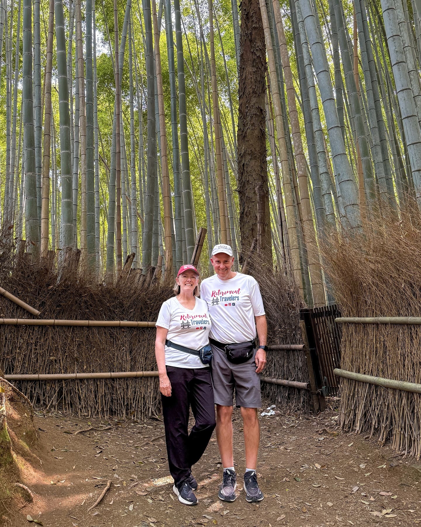 We took one last wander through Kyoto’s bamboo forest today—along with what felt like the entire population of Earth. Still, the towering stalks and swaying hush made it feel like nature was trying its best to whisper over the crowd. As we get ready to leave Kyoto behind, we’re carrying some unforgettable moments with us and we look forward to adding some more along the way. #kyoto #japanlife  #bambooforest