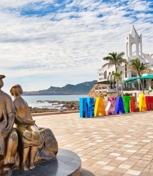 mazatlan mexico promenade