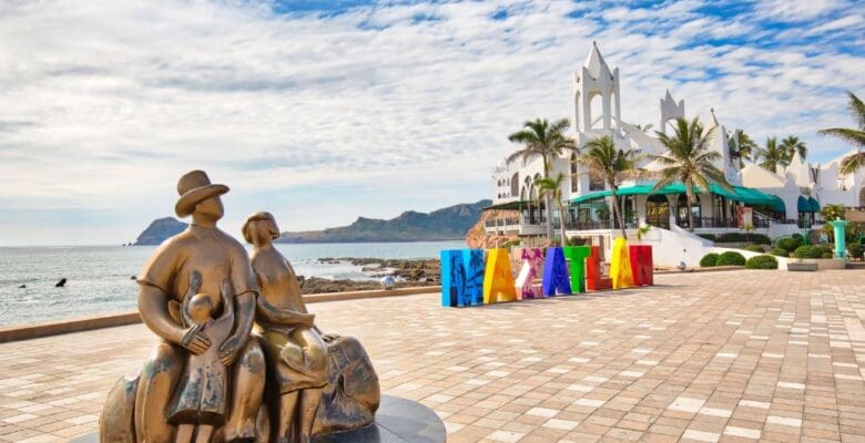 mazatlan mexico promenade